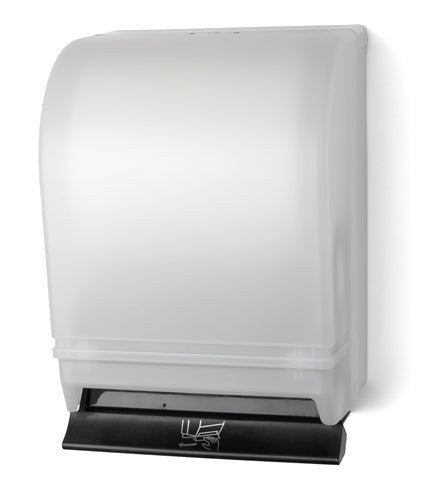 Palmer Fixture Auto-Transfer Push Bar Lever Roll Towel Dispenser-WH, TD0215-03