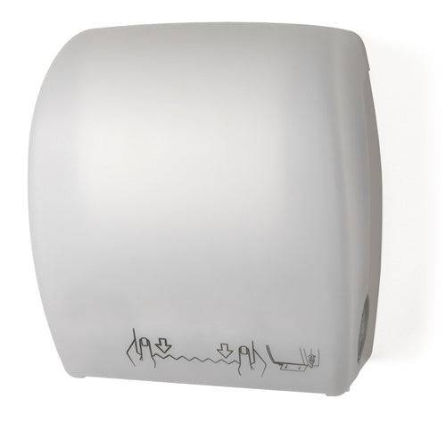 Palmer Fixture Hands-Free Auto-Cut Roll Towel Dispenser-WH, TD0208-03A