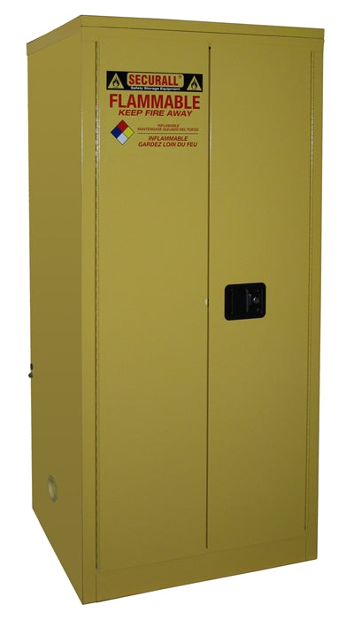 Securall A160 60 Gal. Self-Latch Standard 2-Door for Flammable Storage Cabinet