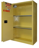 Securall W2045 45 Gal. Self-Close, Self-Latch Sliding Door for Cabinet for Storing Hazardous Waste in Cans