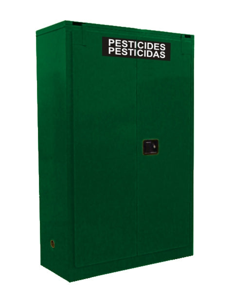 Securall AG345 45 Gal. Self-Close, Self-Latch Safe-T-Door for Cabinet for Storing Pesticides