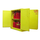 Securall 4DA130 30 Gal. Self-Latch Standard4-Door for Dual Access Cabinet for Storing Flammables