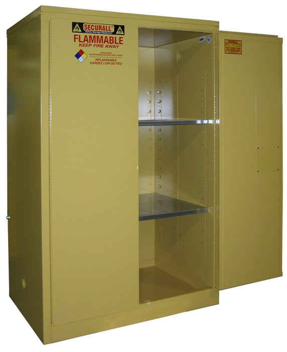 Securall A190 90 Gal. Self-Latch Standard 2-Door for Flammable Storage Cabinet