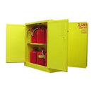 Securall 4DA145 45 Gal. Self-Latch Standard4-Door for Dual Access Cabinet for Storing Flammables