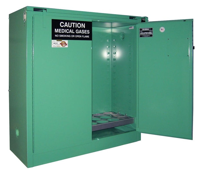 Securall MG321FL Self-Latch Self-Close Safe-T-Door, Fire-Lined for Medical Gas Cabinet for Storing Oxygen Cylinders
