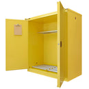 Securall W3080 120 Gal. Self-Close, Self-Latch Safe-T-Door for Cabinet for Storing Hazardous Waste in Drums - Indoor Use Only