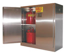 Securall A330-SS 30 Gal. Self-Close, Self-Latch Safe-T-Door for Stainless Steel Cabinet for Storing Flammables