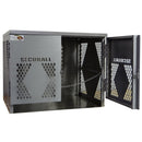 Securall LP6-VERTICAL 6 Cyl. Vertical Standard Door for Aluminum Cabinet for Storing LP & Oxygen Gas Cylinders,