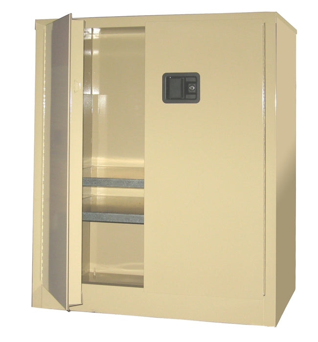 Securall SS242 Self-Latch Standard 2-Door for Industrial Singewall Cabinet for Storing General Office Supplies