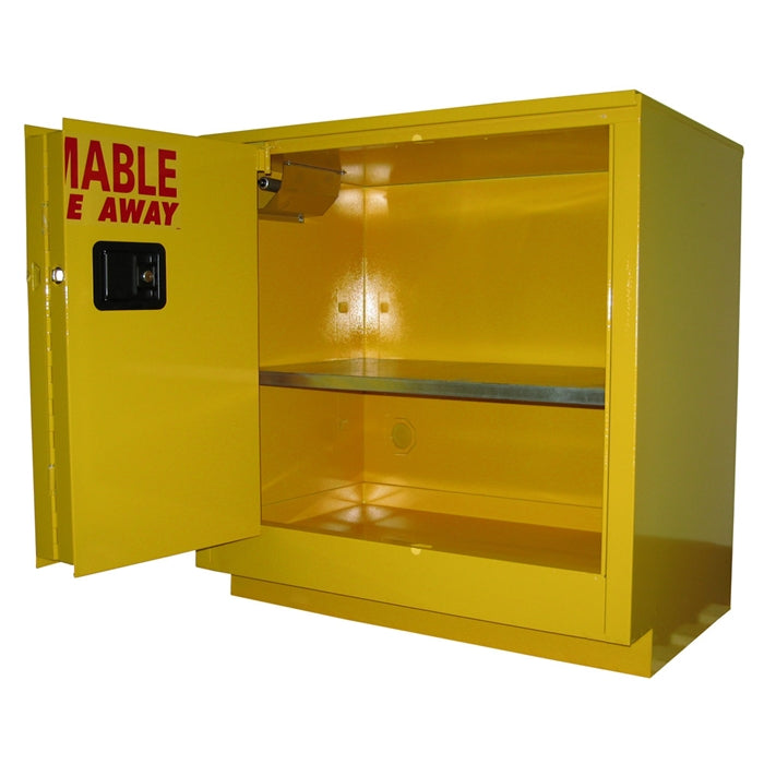 Securall L224 24 Gal. Self-Close, Self-Latch Sliding Door for Laboratory Cabinet for Storing Flammables