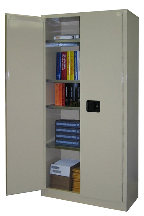 Securall SS172 Self-Latch Standard 2-Door for Industrial Singewall Cabinet for Storing General Office Supplies