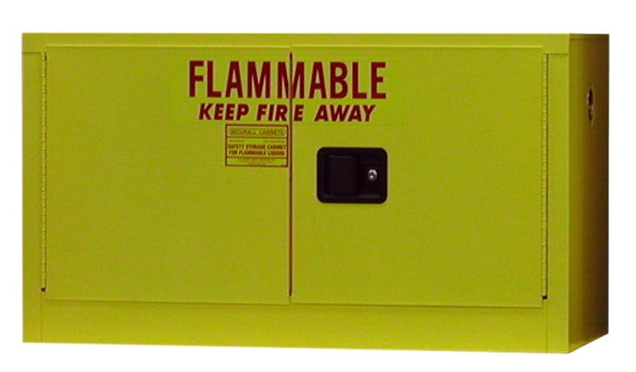 Securall WMA318 18 Gal. Self-Close, Self-Latch Safe-T-Door for Wall-Mounted Cabinet for Storing Flammables