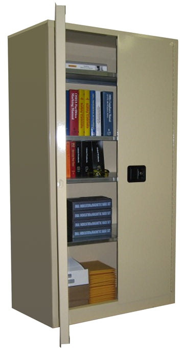 Securall SS272 Self-Latch Standard 2-Door for Industrial Singewall Cabinet for Storing General Office Supplies
