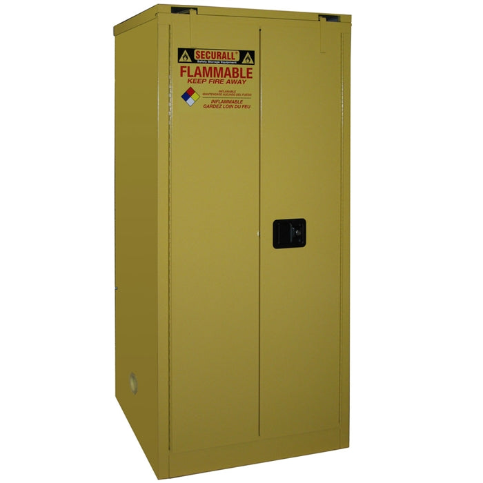 Securall WMA324 24 Gal. Self-Close, Self-Latch Safe-T-Door for Wall-Mounted Cabinet for Storing Flammables