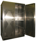 Securall LP12-VERTICAL 12 Cyl. Vertical Standard 2-Door for Aluminum Cabinet New MPN: LP12S-Vertical