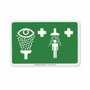 Speakman SGN3 Emergency Shower & Eyewash Sign