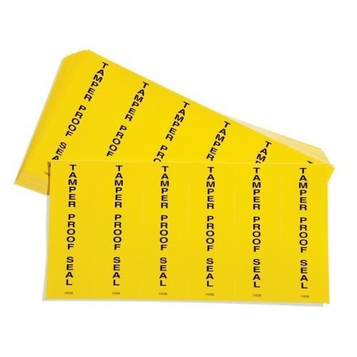 SpillTech A-SEAL Tamperproof Seal Labels 6in X 2in 6/Pkg