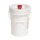 SpillTech A5OVER 5-Gal Pail W/ Screw Top 12in Dia X 16.75in 1/Pkg