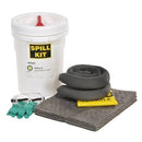 SpillTech SPKU-5 Universal Spill Control Kit, 23 Piece, Absorbs 5-Gal