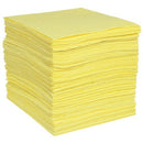 SpillTech YPF100H Hazmat FineFiber Pads 15in X 19in 100/Pkg