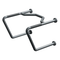 ASI 3434-P, 1 1/4" (24 x 24 x 1.25) O.D. Exposed Mounted, Straddle Grab Bar Peened