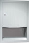 ASI 0457-2 Paper Towel Dispenser, Semi-Recessed