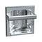 ASI 0410-Z Soap Dish, Recessed w/Round Bar, Chrome Plated Zamak, Updated Part Number: ASI 7410-B Recessed, Bright Finish