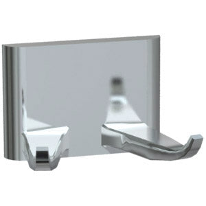 ASI 0745-Z, Robe Hook (Double), Surface Mounted, Chrome Plated Zamak