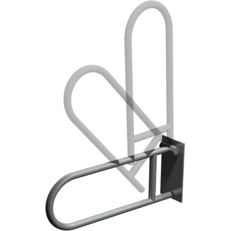 ASI 3413 Swing-Up Grab Bar, Smooth Finish