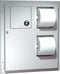ASI 04823, Toilet Paper Dispenser /Napkin Disposal, Recessed