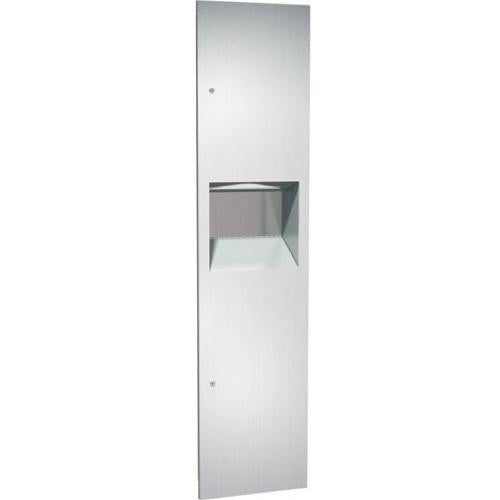 ASI 6467 Paper Towel Dispenser & Waste Receptacle, Recessed