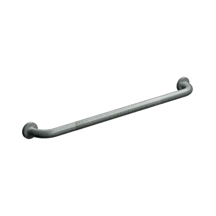 ASI 3801-18P  (18 x 1.5)  1 1/2" O.D. Snap Flange, Straight Grab Bar, 18" Peened