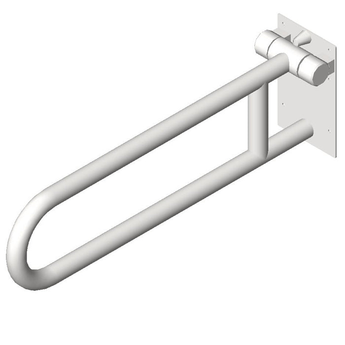ASI 3413-P Swing-Up Grab Bar, Peened