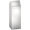 ASI 0839-T, Waste Receptacle w/Swing Top (19 gal.), Free Stand 37-1/4" Height Including Top