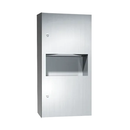 ASI 64623-9 Paper Towel Dispenser & Waste Receptacle, Surface Mounted