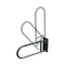 ASI 3451-P, 1 1/4" (29 x 8.25 x 1.25) O.D. Exposed Mounted, Swing Up Grab Bar, Locks, Peened