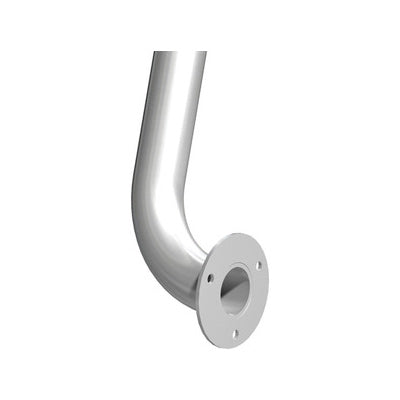 ASI 3501-30P, 1 1/2" (30 x 1.5) O.D. Exposed Mounted, Straight Grab Bar, 30" Peened