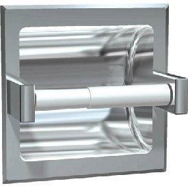 ASI 7402-SSM Toilet Paper Holder (Single), Surface Mounted, Satin