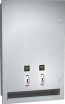 ASI 04684-25 Recessed Sanitary Napkin/Tampon Vendor