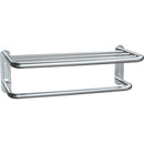 ASI 7311-20B, Towel Shelf w/Towel Bar 20" Surface Mounted, Bright