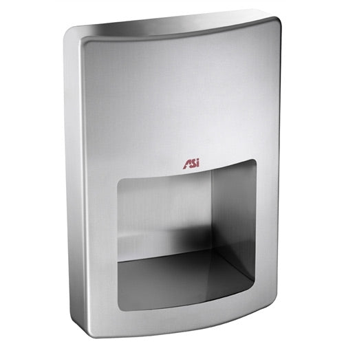 ASI 20199 Roval Recessed Energy Efficient Hand Dryer, Stainless Steel