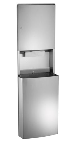 ASI 20469, Roval(TM) Recessed Paper Towel Dispenser & Waste