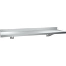 ASI 0694-16, Shelf w/Backsplash, 5" x 16", St. Stl.