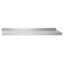 ASI 0694-24, Shelf w/Backsplash, 5" x 24", St. Stl.