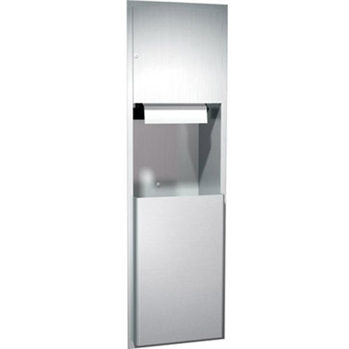 ASI 04692A-9 Automatic Roll Paper Towel Dispenser & Waste Receptacle, Battery Operated, Surfuce Mounted