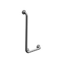 ASI 3804-LP, (32 x 16 x 1.5) 1 1/2" O.D. Snap Flange, 90 Degree Angle Grab Bar, 16" x 32", Left, Peened