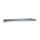 ASI 0690-24, Shelf, 6" x 24", St. Stl., Raised Edges