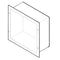 ASI 8155, Extensive Sleeve for Specimen Pass Box, 5-1/2" to 9-7/8" wall depth
