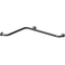 ASI 3756-P, 1 1/4" (54 x 36 x 1.25) O.D. Snap Flange,  Horizontal Grab Bar, 54" x 36" Peened