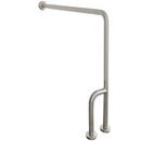 ASI 3833-LP, (30 x 33 x 0.5) 1/2" O.D. Snap Flange, Wall to Floor, 30" x 33" w/Outrigger, Left, Peened